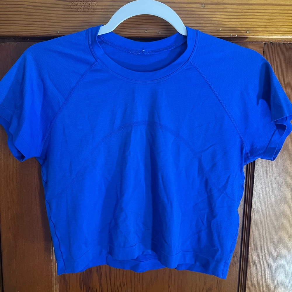 Lululemon Swiftly Tech Cropped Tee Size 10